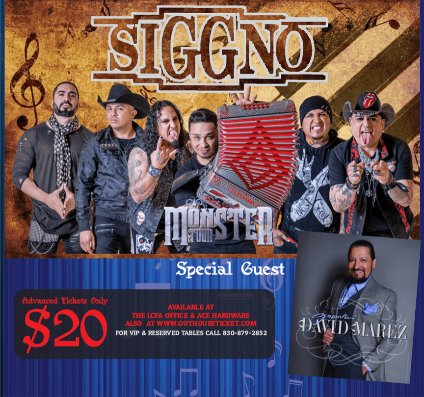 Siggno w/ Special Guest David Marez La Salle County Fairgrounds in