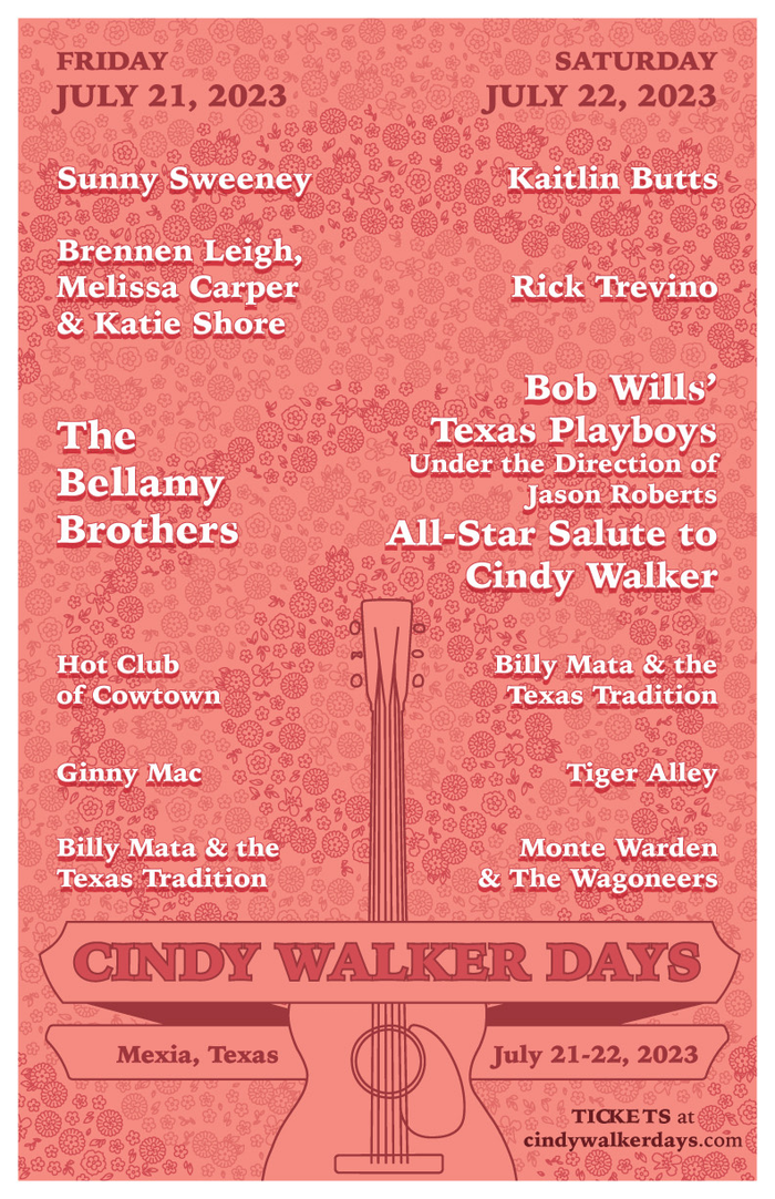 Cindy Walker Days Mexia TX Outhouse Tickets