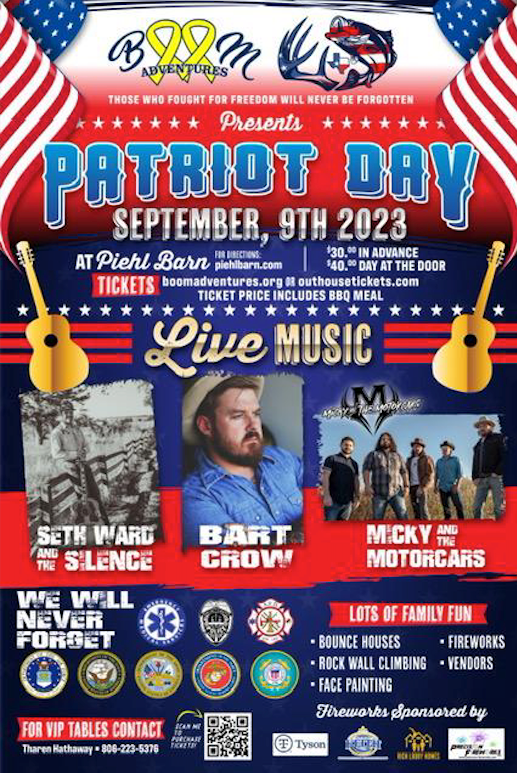 Patriot Day 2023 Piehl Barn Outhouse Tickets