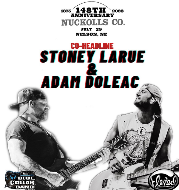 Stoney Larue & Adam Doleac with special guest Blue Collar Band