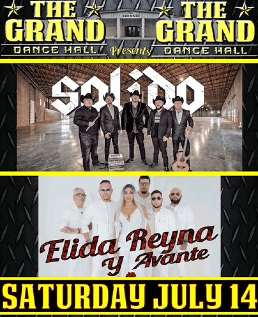 Solido w/Elida Reyna Beeville The Grand Outhouse Tickets