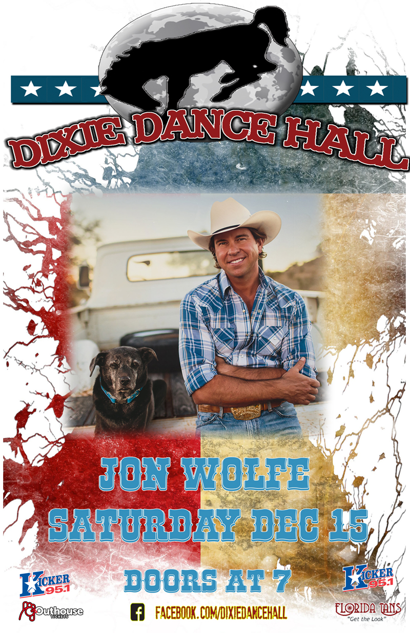 Jon Wolfe Dixie Dance Hall Outhouse Tickets