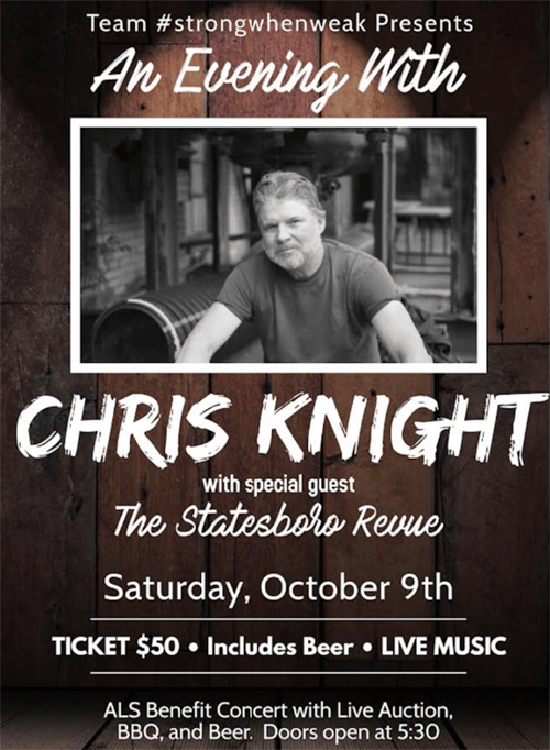 An Evening with Chris Knight Still Waters Ranch Outhouse Tickets