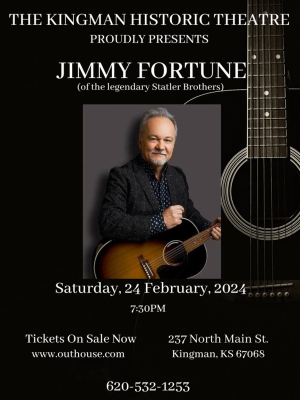 Jimmy Fortune Kingman Historic Theatre Outhouse Tickets