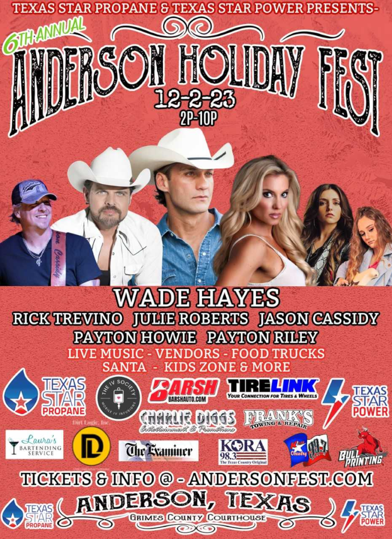 Anderson Holiday Fest 2023 Anderson Texas Outhouse Tickets 