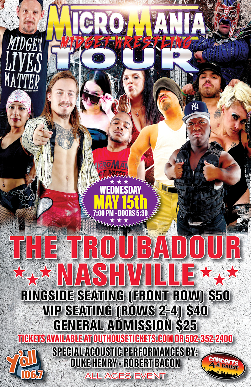 The Troubadour Theater Nashville, Tennessee Outhouse Tickets