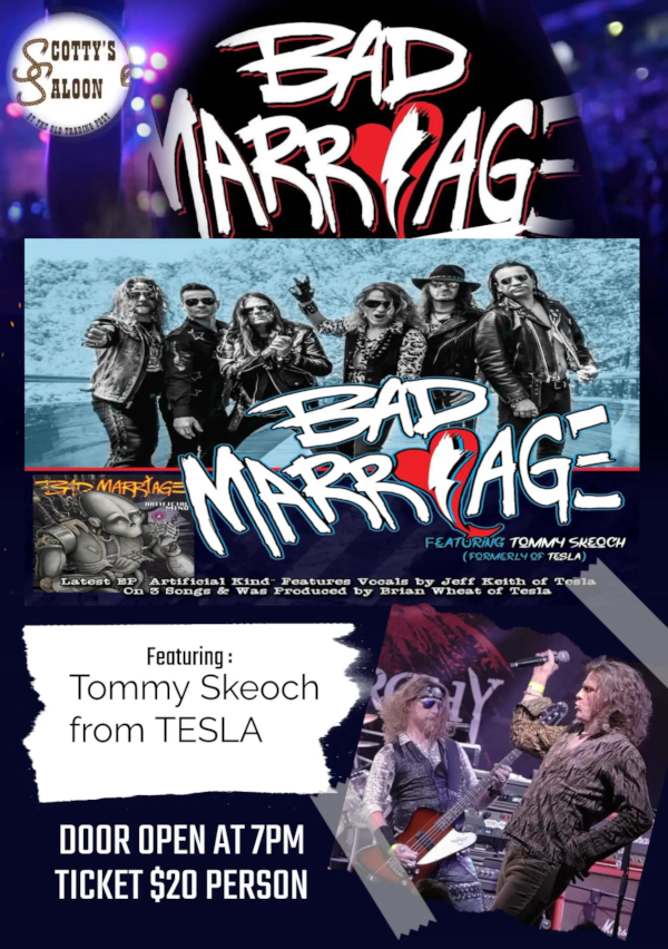 Bad Marriage Scottys Saloon Outhouse Tickets 