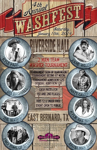 Washfest | East Bernard, Texas | Outhouse Tickets